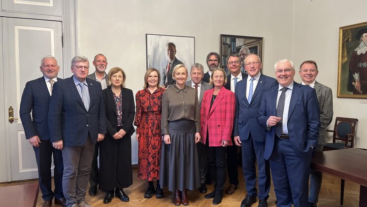 Euroopa teadusülikoolide võrgustiku LERU ja seitsme Kesk-Euroopa ülikooli partnerlusprogrammi LERU-CE7 rektorid